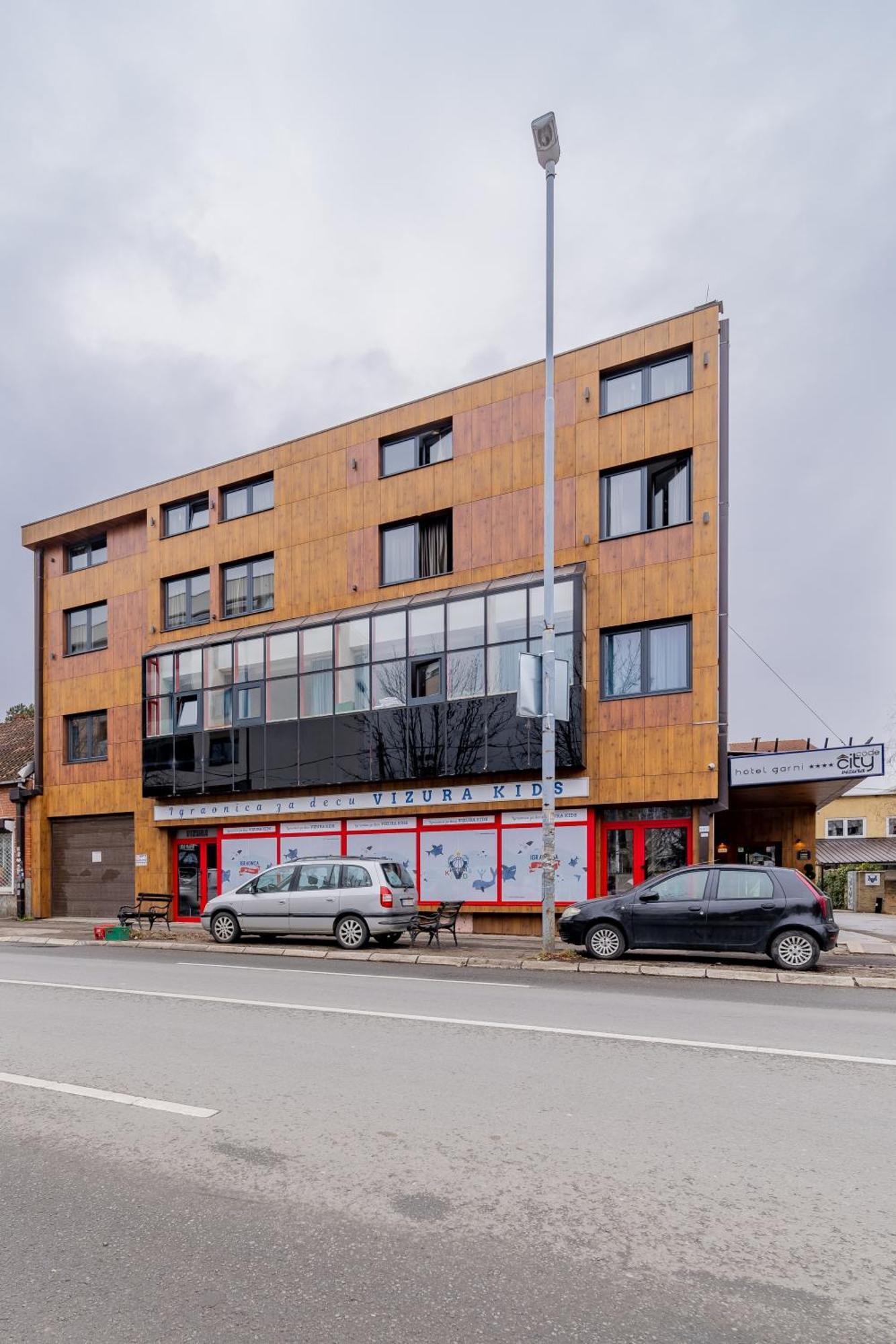 Hotel City Code Vizura Garni Renew Belgrado Buitenkant foto