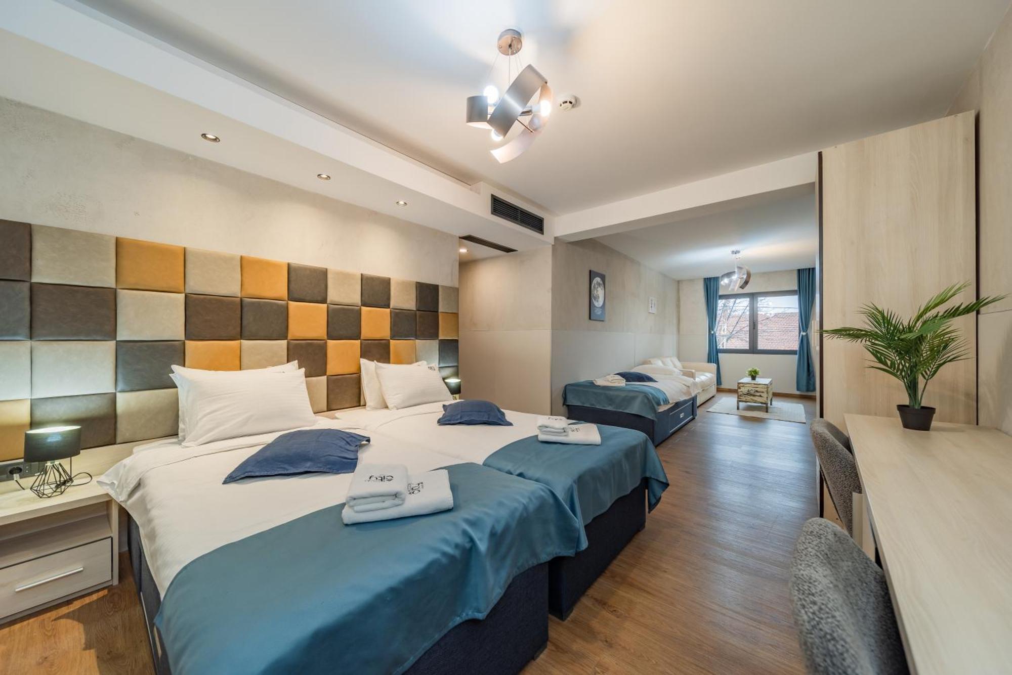 Hotel City Code Vizura Garni Renew Belgrado Buitenkant foto